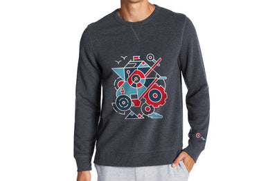 Parkit360 Sweater Product Photo with high quality screenprint design and embroidered logo on sleeve.
